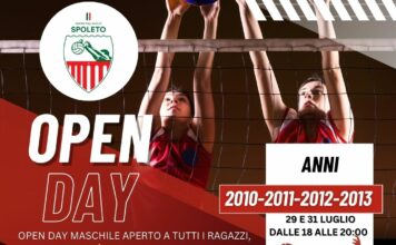 Open day Nuova Pallavolo Spoleto